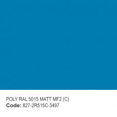 POLYESTER RAL RAL 5015 MATT MF2 (C) POLYESTER RAL RAL 5015 MATT MF2 (C)